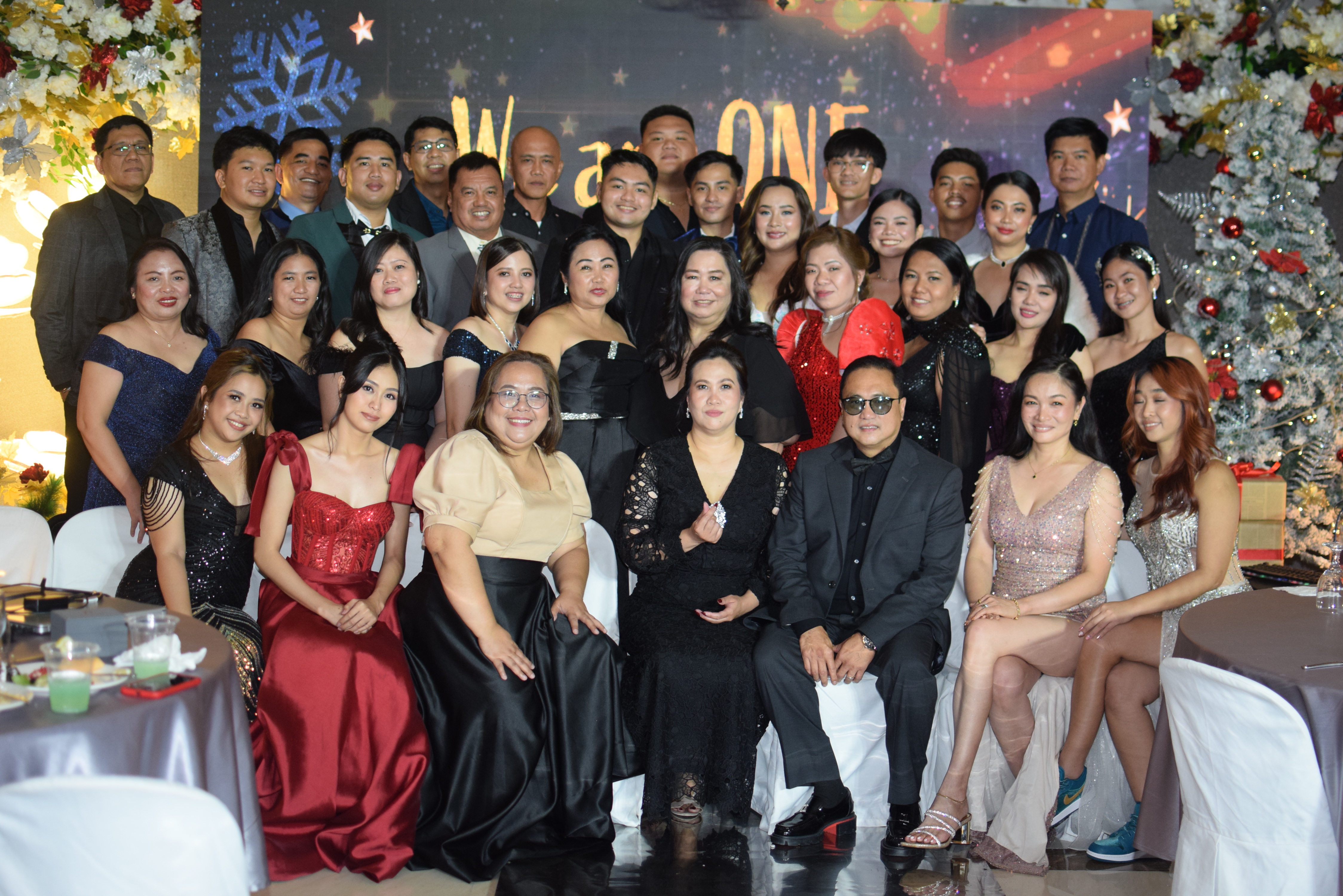Our team in the Philippines at a company event